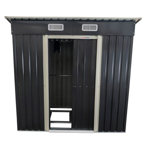 RURIS POCINKOVANA METALNA VRTNA KUĆICA GENIUS 196MH 180x106x179 cm - Image 2