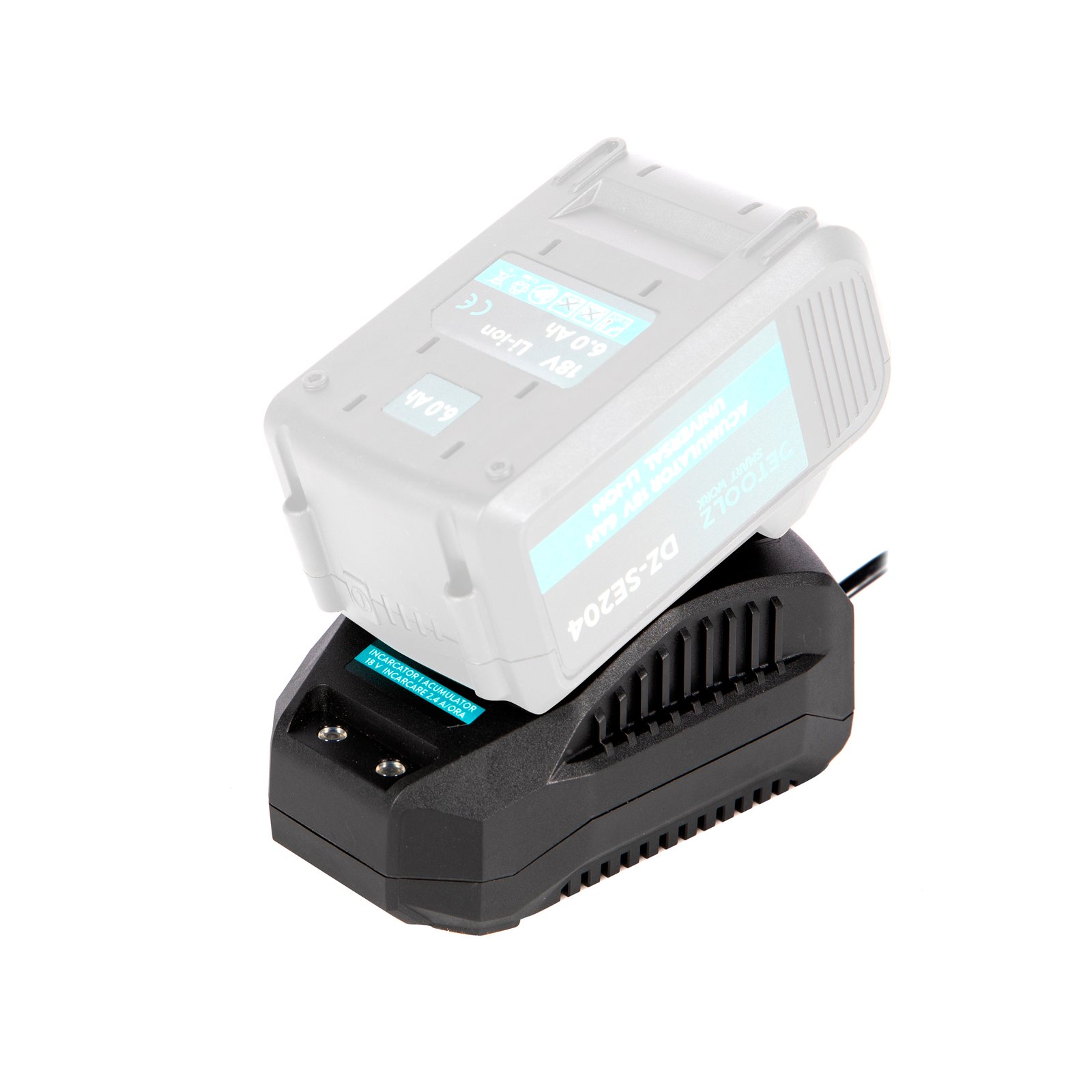 Punjač baterije DE TOOLZ 18V 2,4AH DZ-SE205 - Image 2