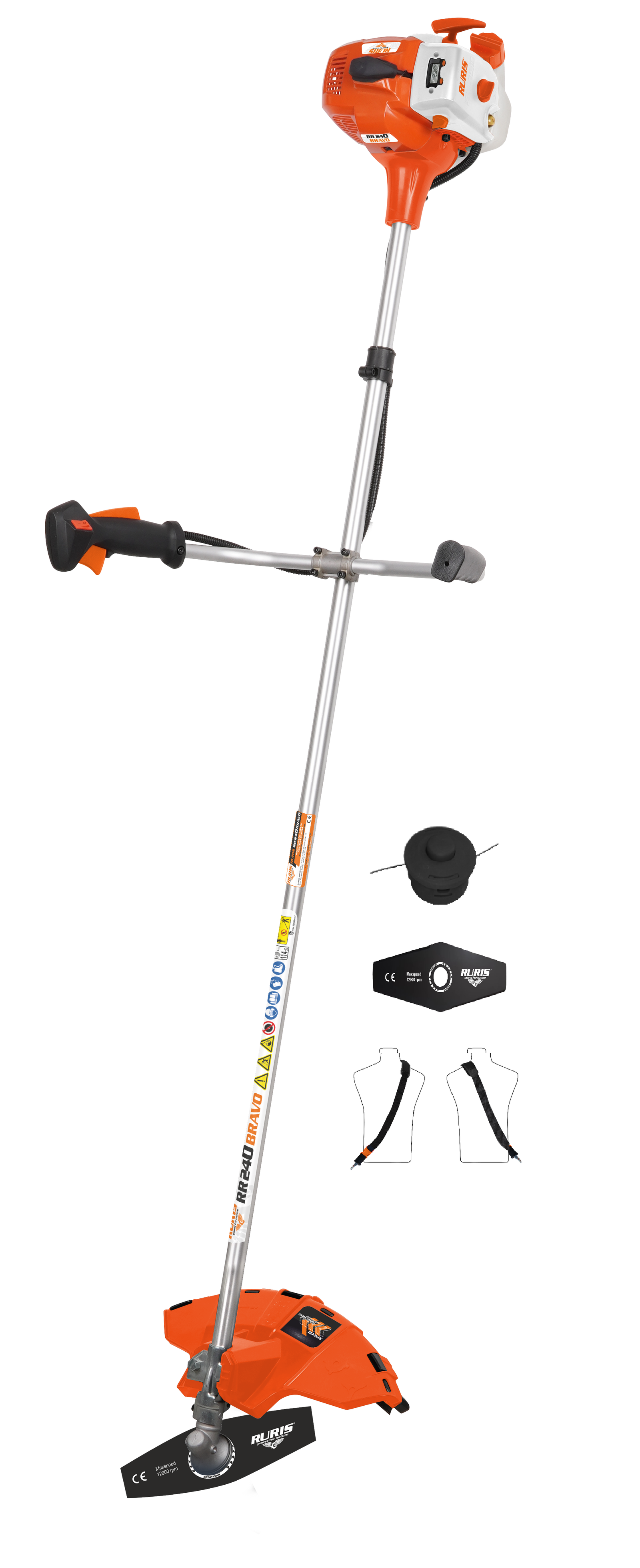 Motorni trimer RURIS RR240 BRAVO