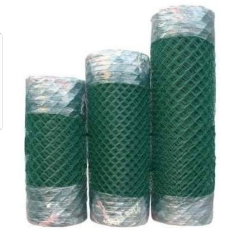 Pvc mreža 55x55 1,5/25m 1,52/2,32mm za ograđivanje zelena