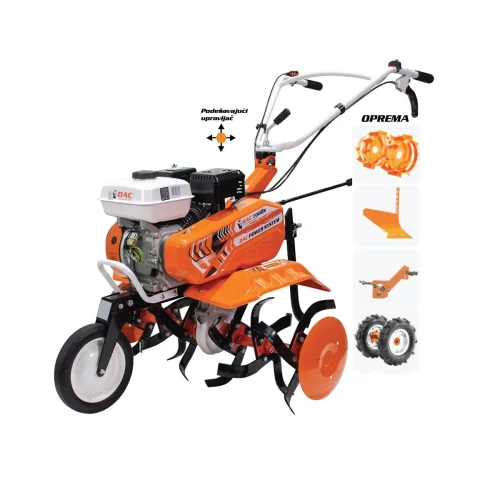 Motorna kopačica kultivator freza RURIS 7000ACC2+Gratis trimer Optimus GT540