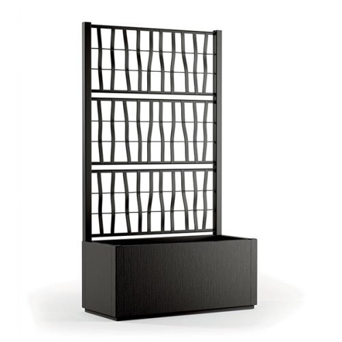 Kutija za cvijeće sa ljestvama Etika grafite