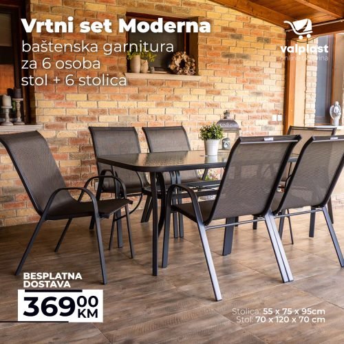 Vrtni set Moderna