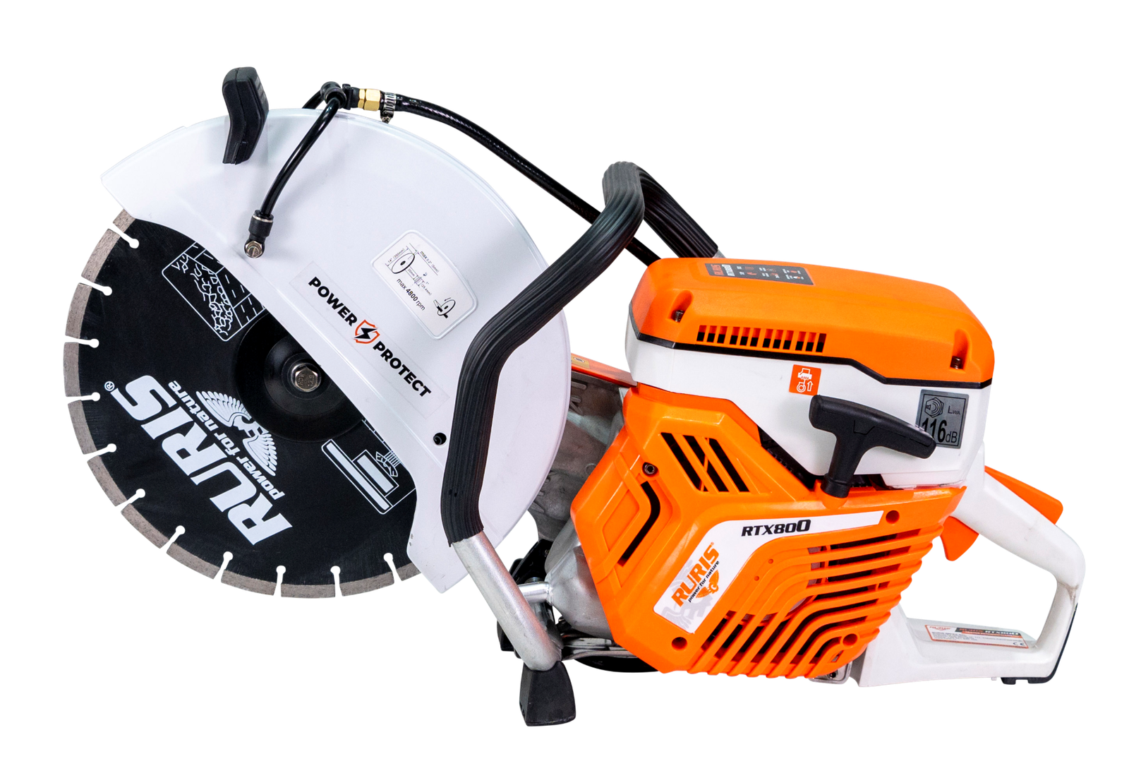 Rezač metala za betonski asfalt RURIS RTX800